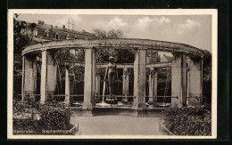 AK Karlsruhe, Stephanbrunnen  - Karlsruhe