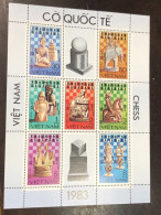 VIET  NAM  STAMPS BLOCKS STAMPS-20(1983 Chess Pieces)1 Pcs Good Quality - Viêt-Nam