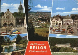 72421617 Brilon Marktplatz Total Anlagen Kriegsblindenkurheim Brilon - Brilon