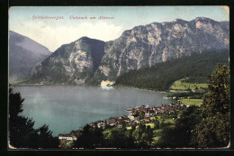 AK Unterach /Attersee, Ortsansicht Aus Der Vogelschau  - Autres & Non Classés