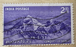 INDIA - (0) - 1953  #  244  SEE PHOTO FOR CONDITION OF STAMP(S) - Gebraucht