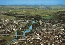 72421250 Limburg Lahn Bruecken Viadukt Fliegeraufnahme Limburg Lahn - Limburg