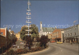 72420977 Grafenau Niederbayern Stadtplatz Mit Altem Rathaus  Grafenau - Other & Unclassified