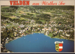 72420741 Velden Woerthersee Fliegeraufnahme Velden Woerthersee - Other & Unclassified