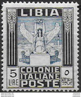 1940 Libia Vittoria Alata MNH Sassone N. 163 - Autres & Non Classés