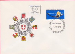 Ö 1979 - Mi: 1622 (70) , Energiesparen , SST 6900 Bregenz - FDC