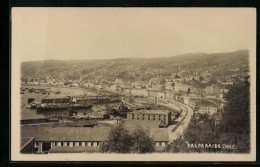 AK Valparaiso, Ortsansicht Aus Der Vogelschau  - Chili