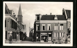 AK Dokkum, Hoogstraat  - Dokkum