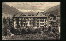 Cartolina Merano, Maia Bassa, Hotel Pensione Regina  - Andere & Zonder Classificatie