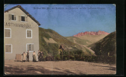 Cartolina Kohlern, Gasthaus Röll Mit Blick Auf Lademar-Gruppe  - Other & Unclassified