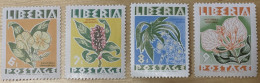 LIBERIA - MH* - 1955 - # 350/353 - Liberia