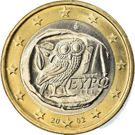 Grèce, Euro, 2002, Athènes, SPL, Bi-Metallic, KM:187 - Greece