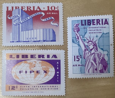 LIBERIA - MNH** - 1956 - # C100/102  See Photo For Condition - Liberia