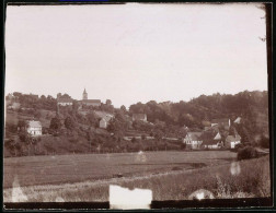 Fotografie Brück & Sohn Meissen, Ansicht Rothschönberg, Blick Vom Feld Auf Das Dorf  - Plaatsen