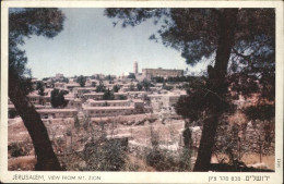 71388326 Jerusalem Yerushalayim View From Mt Zion  - Israel