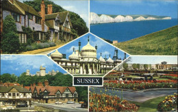 71321623 Sussex Rottingdean Tudor Cottages Eastbourne The Seven Sisters Brighton - Autres & Non Classés