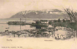 13979065 Ouchy_LAUSANNE_VD Débarcadère Lac Léman Et Les Alpes - Autres & Non Classés