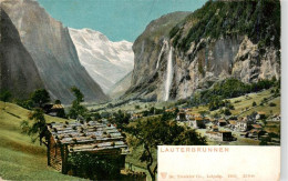 13960471 Lauterbrunnen_BE Panorama Mit Wasserfall - Autres & Non Classés