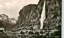 13960469 Lauterbrunnen_BE Mit Staubbach Wasserfall - Autres & Non Classés