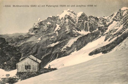 13960418 Mutthornhuette_2906m_BE Mit Petersgrat Und Jungfrau - Autres & Non Classés