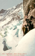 13960413 Jungfraubahn_BE Station Eismeer Weg Von Der Galerie Zum Gletscher - Autres & Non Classés