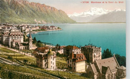 13960389 Montreux__VD Et La Dent Du Midi - Altri & Non Classificati