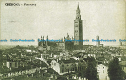 R647599 Cremona. Panorama. Ditta P. Fezzi - Monde