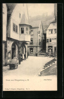 AK Klingenberg A. M., Altes Rathaus Mit Gasthaus Und Post  - Autres & Non Classés