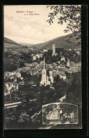 AK Eppstein I. Taunus, Teilansicht Mit Kirche Von Der Villa Anna Aus  - Taunus