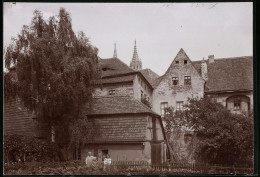 Fotografie Brück & Sohn Meissen, Ansicht Meissen I. Sa., Partie In Altmeissen Mit Wohnhäusern  - Lieux