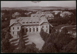 Fotografie Brück & Sohn Meissen, Ansicht Grossschweidnitz, Kurhaus In Der Königlichen Landesanstalt  - Lieux