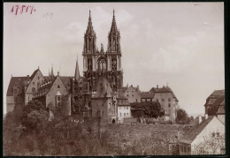 Fotografie Brück & Sohn Meissen, Ansicht Meissen I. Sa., Blick Auf Die Albrechtsburg Und Den Dom  - Orte