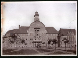 Fotografie Brück & Sohn Meissen, Ansicht Kassa, Közigazgatasi Tanf. Epület  - Orte