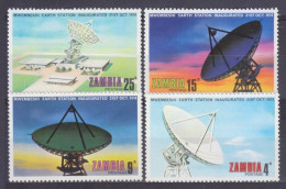 1974 Zambia 137-140 Satellite Dish - Oceania