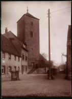 Fotografie Brück & Sohn Meissen, Ansicht Geithain I. Sa., Partie Im Ort Mit Alter Turm  - Lieux