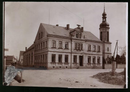 Fotografie Brück & Sohn Meissen, Ansicht Heyda Bei Riesa, Gasthof Zum Goldenen Anker  - Lieux