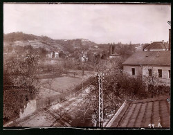 Fotografie Brück & Sohn Meissen, Ansicht Radebeul-Oberlössnitz, Partie Om Ortsteil Mit Bäckerei Und Wohnhäusern  - Lieux