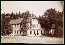 Fotografie Brück & Sohn Meissen, Ansicht Bieberstein I. Sa., Blick Auf Das Zollhaus  - Lieux