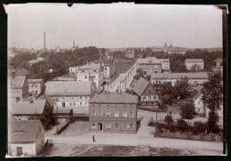 Fotografie Brück & Sohn Meissen, Ansicht Grossröhrsdorf, Blick Auf Die Stadt Mit Der Grossmannstrasse, Haus Gustav S  - Lieux