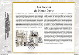 2020  " TRESORS DE NOTRE-DAME DE PARIS LES FACADES " Sur Feuillet CEF N°té. BF N° YT 151 Parfait état (N°91) - 2020-…