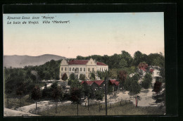 AK Vrnjci, Villa Merkure Aus Der Vogelschau  - Servië