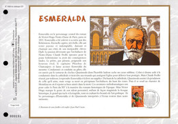 " ESMERALDA / NOTRE DAME DE PARIS De VICTOR HUGO " Sur Feuillet CEF N°té De 2003. N° 1668. N°YT 3589 - 2000-2009