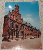 CP Couleur - BRAINE-LE-COMTE - Rue De Mons - La Poste & L'Ancien Couvent Des Dominicains - Vierge - Années 70' - Braine-le-Comte