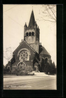 AK Basel, Pauluskirche Mit Strasse  - Basilea