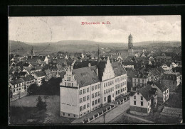 AK Biberach A. R., Teilansicht Mit Kirchturm  - Biberach