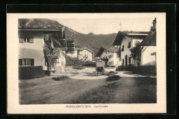 AK Marquartstein, Häuserpartie In Der Dorfstrasse  - Autres & Non Classés