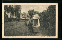 AK Plau, Kurhaus Silbermühle, Bes. Gustav Wagner, Silberquelle Und Drei Mäderl-Haus  - Plau