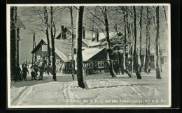 AK Hoherodskopf, Clubhäuser Des V. H. C. Im Schnee  - Andere & Zonder Classificatie