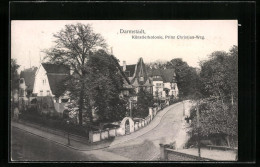 AK Darmstadt, Künstlerkolonie, Prinz-Christian-Weg  - Darmstadt