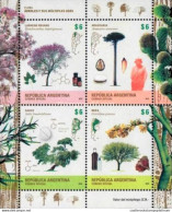 RO) 2015  ARGENTINA, TREE, TREES AND THEIR MULTIPLE USES, MEDICINAL, COSMETOLOGY, PERFUMERY, FOOD, MNH - Other & Unclassified